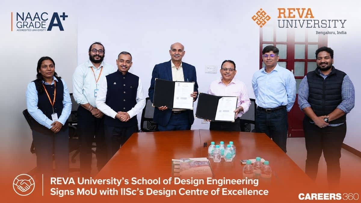 REVA University Signs MoU with IISc’s Design Centre of Excellence to Strengthen Design Engineering Education